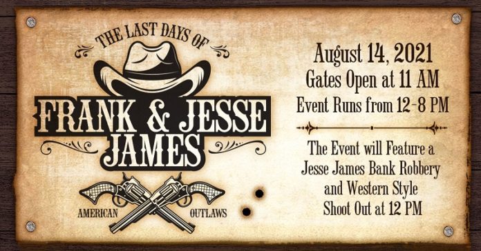 The Last Days of Frank & Jesse James Festival
