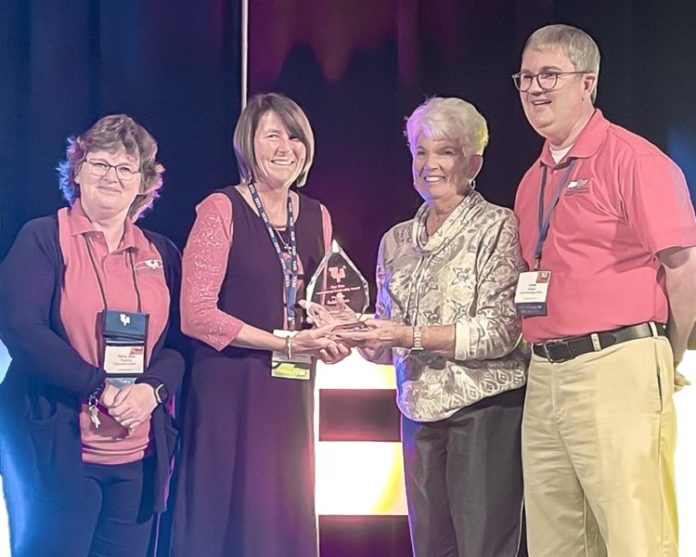 District Technology Coordinator Honored At Statewide Conference