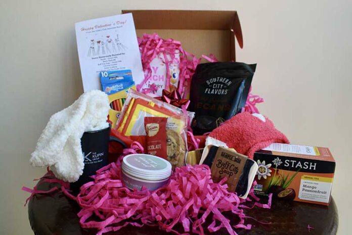 Valentine's Day Care Packages for Local Members with Cancer