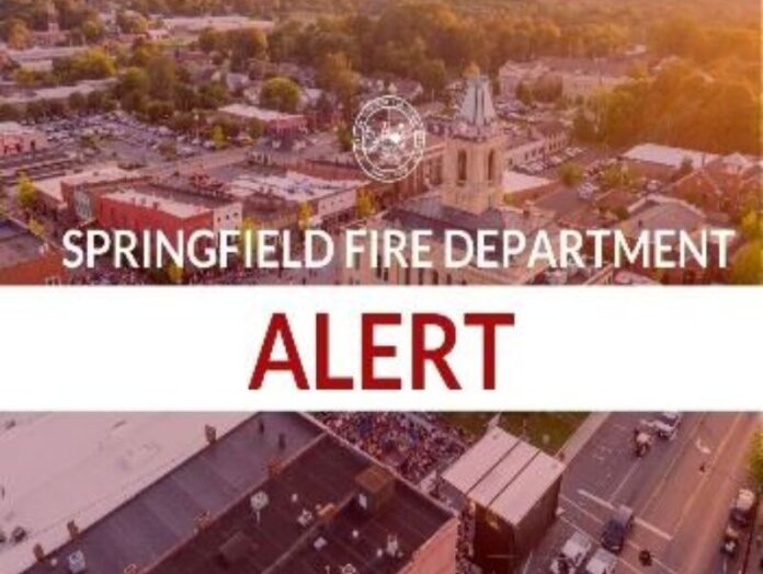 springfield fire department alert