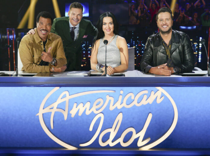 LIONEL RICHIE, RYAN SEACREST, KATY PERRY, LUKE BRYAN