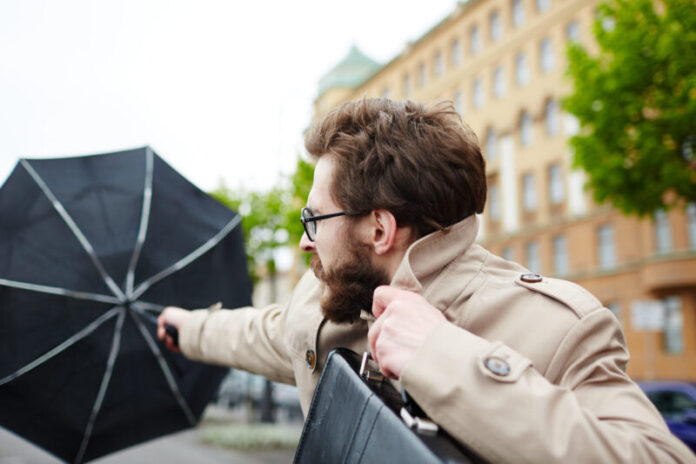 Windy day