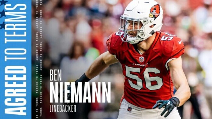 Titans Agree to Terms with Veteran Linebacker Ben Niemann