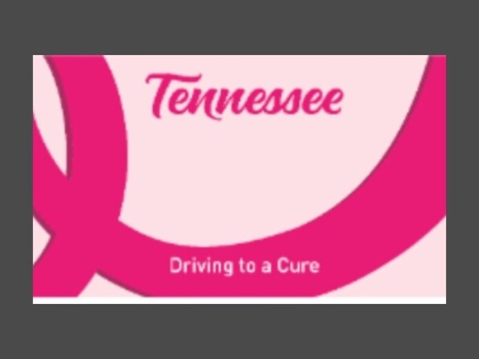 tennessee-driving-to-a-cure-license-plate
