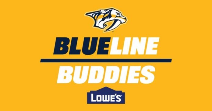 Preds-Foundation-Announces-Lowes-as-Blueline-Buddies-Presenting-Partner Preds Foundation Announces Lowe's as Blueline Buddies Presenting Partner