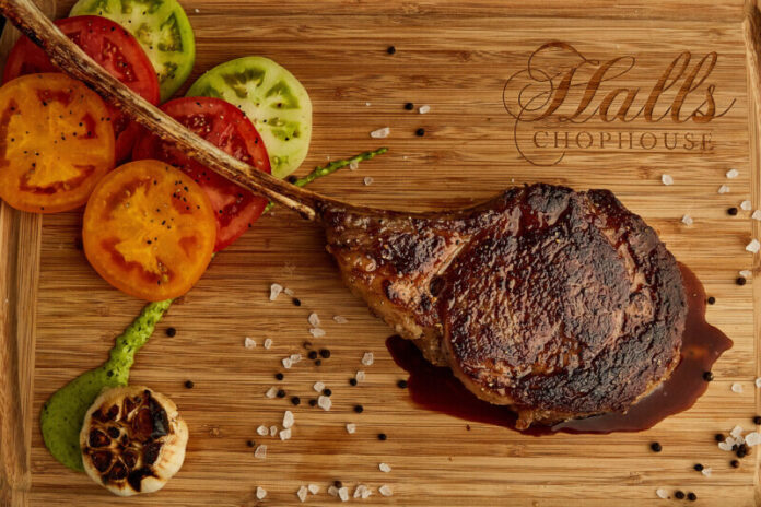 Halls-Chophouse-tomahawk-on-cutting-board-2018
