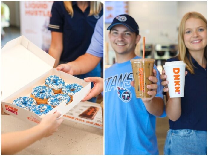 Dunkin’ Announces Return of Titans Donut and Free Coffee Offer for the Football Season