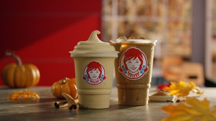 Fall in love with Wendy’s new Pumpkin Spice Frosty and Pumpkin Spice Frosty Cream Cold Brew