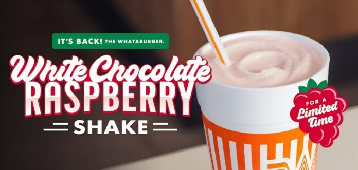 Creamy-Dreamy-Delight-Whataburgers-White-Chocolate-Raspberry-Shake-is-Back-1 Creamy, Dreamy Delight Whataburger’s White Chocolate Raspberry Shake is Back