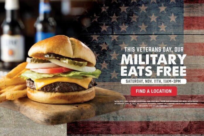Logans-Roadhouse-Treats-Veterans-To-Free-Meal-Nov-11-1024x683-1 Logan’s Roadhouse Treats Veterans To Free Meal, Nov. 11