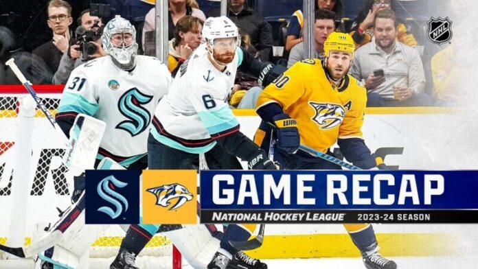 Predators Shut Out Kraken in Home Opener