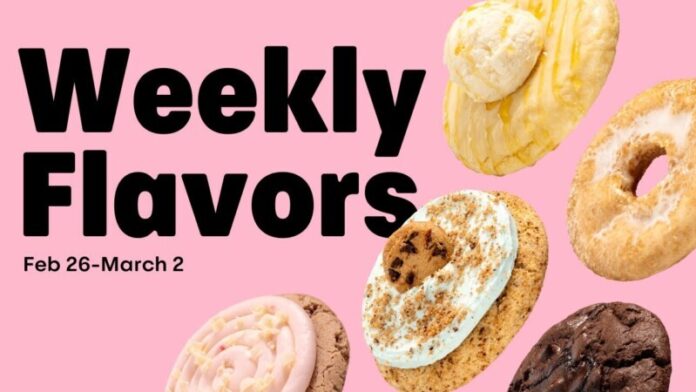 Crumbl Cookies Weekly Menu Through March 2, 2024