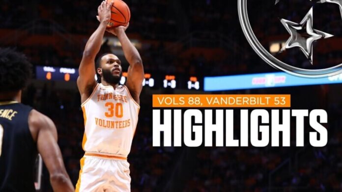Vols-Log-Dominant-88-53-Win-over-Vanderbilt #8/9 Vols Log Dominant 88-53 Win over Vanderbilt