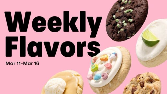 Crumbl Cookies Weekly Menu Through March 16, 2024