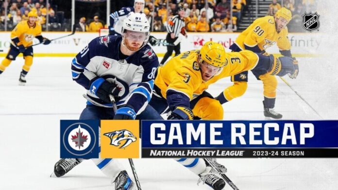 Predators Clinch 2024 Playoff Berth in 4-3 Overtime Loss to Jets