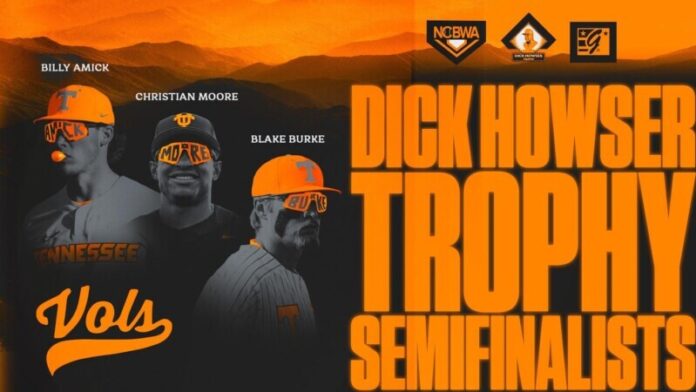 Trio-of-Vols-Tabbed-Dick-Howser-Trophy-Semifinalists Trio of Vols Tabbed Dick Howser Trophy Semifinalists