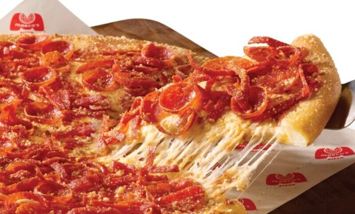 TPMCropped Marco’s Pizza launches the new Triple Pepperoni Magnifico Pizza, elevating its hallmark Pepperoni Magnifico® with an all-new variety of bold and crispy shredded pepperoni.