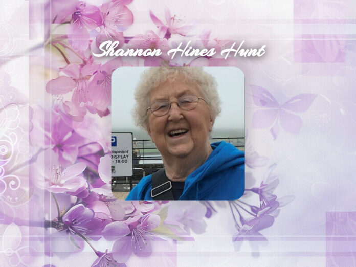 Shannon Hines Hunt Obit