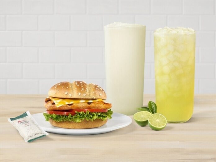 Grilled Spicy Deluxe Sandwich and Key Lime seasonal beverages return to brighten up the start of the year