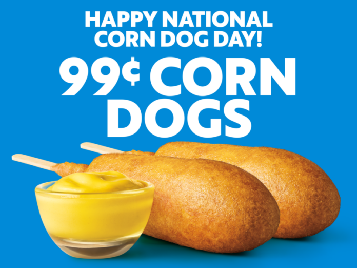 SONIC Corn Dogs for just 99-cents