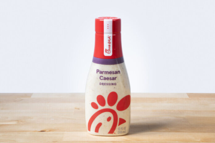 Chick-fil-A's New 12-ounce Bottled Parmesan Caesar Dressing (PRNewsfoto/Chick-fil-A, Inc.)