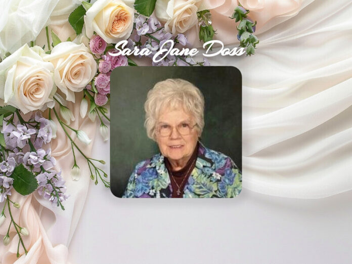 Sara Jane Doss Obituary Sara Jane Doss Obit