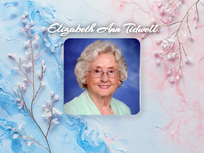 Elizabeth Ann Tidwell Obituary Elizabeth Ann Tidwell Obit