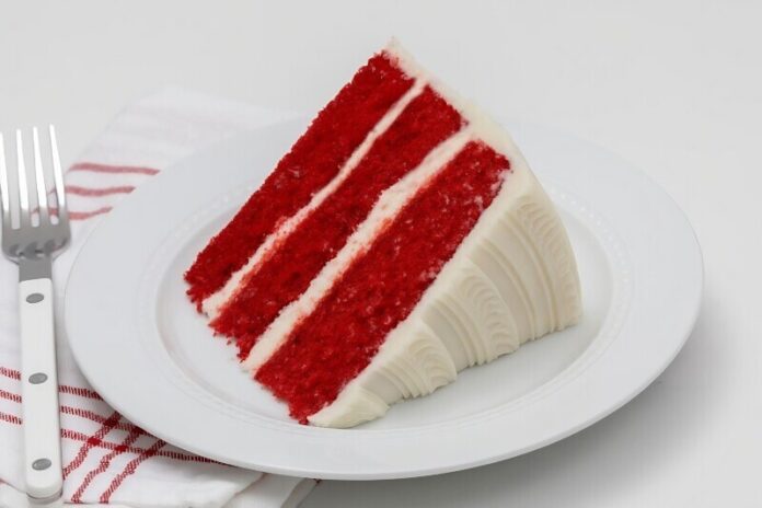 chicken salad chick red velvet cake