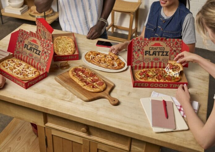 Crafted-Flatzz-Lifestyle-Shot-US PIZZA HUT LAUNCHES NEW "CRAFTED FLATZZ": AN ABUNDANTLY TOPPED & FLAVORFUL HAND-CRAFTED PERSONAL PIZZA BUILT FOR ADULTZZ ONLY