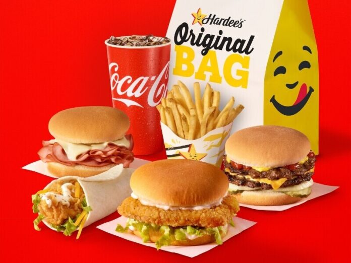 hardees-original-bag-1 Hardee's Original Bag - now upgraded to include the new Spicy Chicken Sandwich