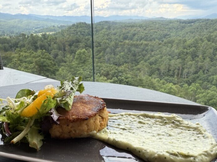 Crab-cakes-and-expansive-views-of-the-Great-Smoky-Mountains-are-a-wonderful-way-to-start-a-meal-at-Ramsays-Kitchen