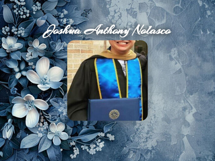 Joshua Anthony Nolasco Obit