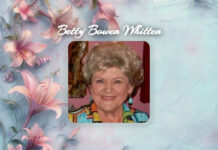 OBITUARY: Betty Bowen Whitten Betty Bowen Whitten Obit
