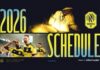 Nashville SC Announces 2026 MLS Regular Season Schedule Nashville SC 2026