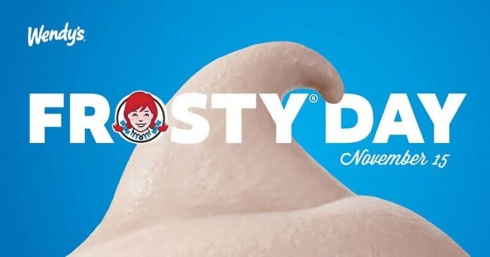 Wendys-First-Ever-Frosty-Day-Holiday-November-15-Free-Deal (1) Save the date! Wendy’s® is declaring the first-ever worldwide Frosty® Day