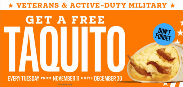 wbhq25-newsroom-veteransfreetaq-banner-900x428-final Whataburger® Honors Veterans and Service Members this Veterans Day with Free Taquitos Every Tuesday Through Year-End