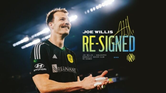 Nashville Soccer Club Re-signs Goalkeeper Joe Willis for the 2026 Season Nashville Soccer Club Re-signs Goalkeeper Joe Willis for the 2026 Season