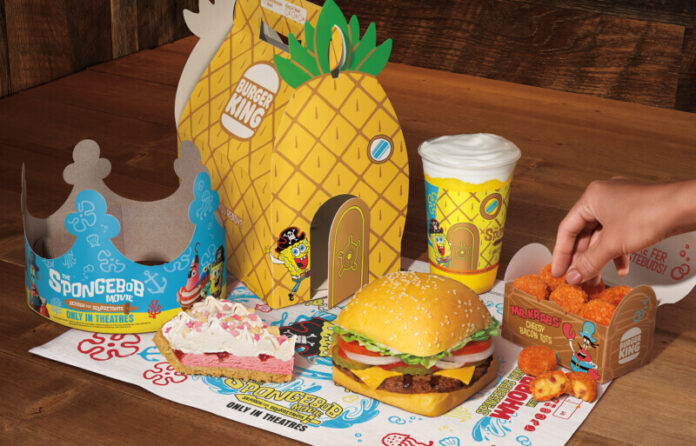 burgerking-spongbob Burger King® Invites Guests to Dive Into a Sea of Flavor with All-New SpongeBob™ Movie Menu