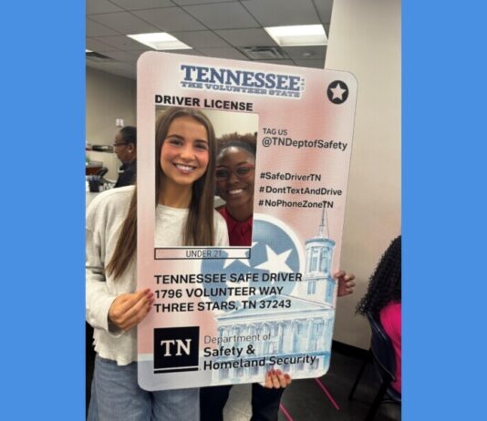 Tennessee Department of Safety and Homeland Security Unveils Posters for New Drivers