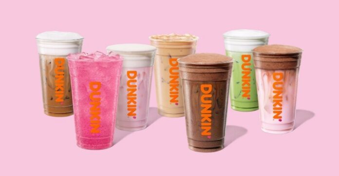 Dunkin drinks valentine