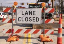 Middle Tennessee Scheduled Lane Closures January 18 – January 24, 2026