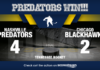 Nashville Predators defeat Chicago Blackhawks 4-2 at Bridgestone Arena preds