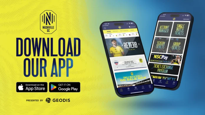Nashville SC mobile app Nashville SC mobile app