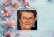 OBITUARY: Jean Foerster
