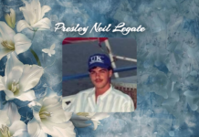 OBITUARY: Presley Neil Legate