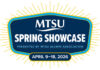 MTSU to Host Alumni Spring Showcase Alum Spring Showcase advance 2026 graphic