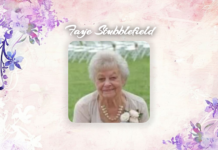 OBITUARY: Faye Stubblefield