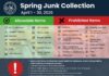 Springfield’s Citywide Junk Collection Happening April 1 – 30