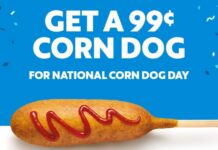 SONIC Celebrates National Corn Dog Day with 99-Cent Corn Dog Reward sonic national corn dog day