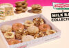 Krispy Kreme and Milk Bar Team Up for Limited-Time Doughnut Collection James Beard Award-winning pastry chef Christina Tosi's iconic flavors come to life in a playful, limited-time doughnut collab beginning April 21